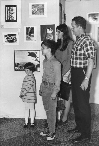 Art Simermeyer with children