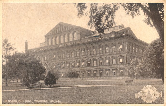 photo of old Pension Building