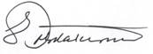 Privacy Officer Signature