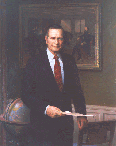 Portrait of President Bush