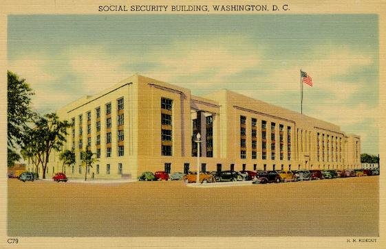 old postcard showing Cohen Building